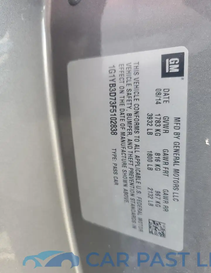 1G1YB3D73F5102838# 13