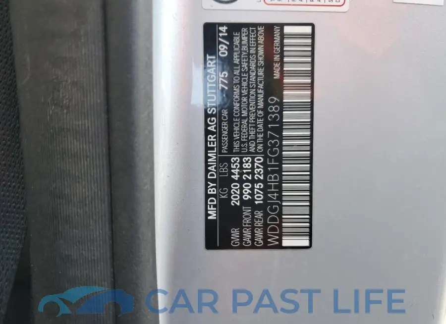 WDDGJ4HB1FG371389# 12