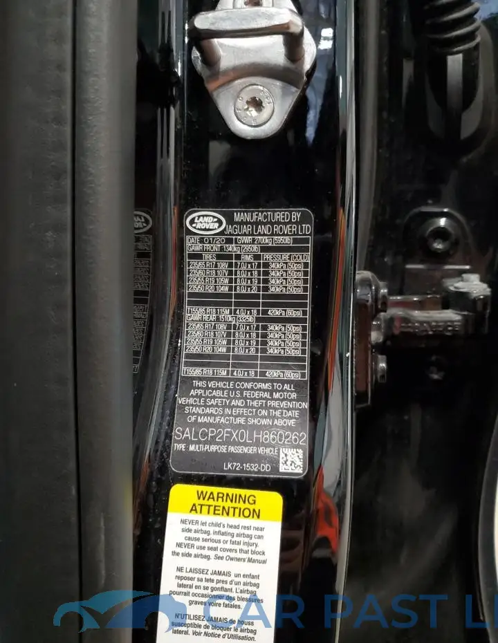 SALCP2FX0LH860262# 13