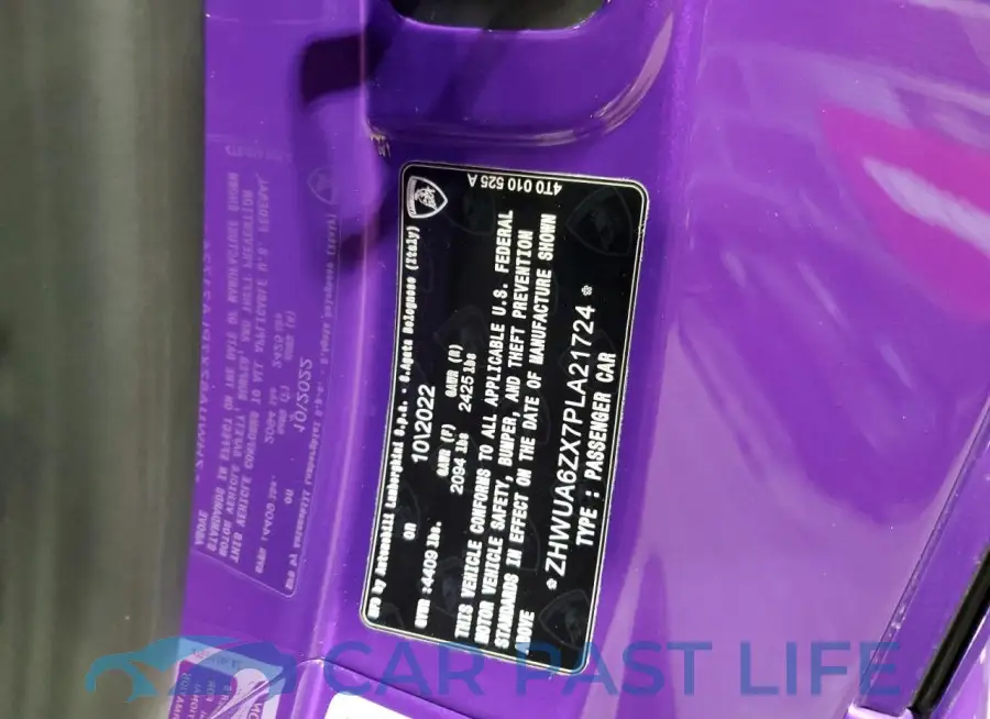 ZHWUA6ZX7PLA21724# 20