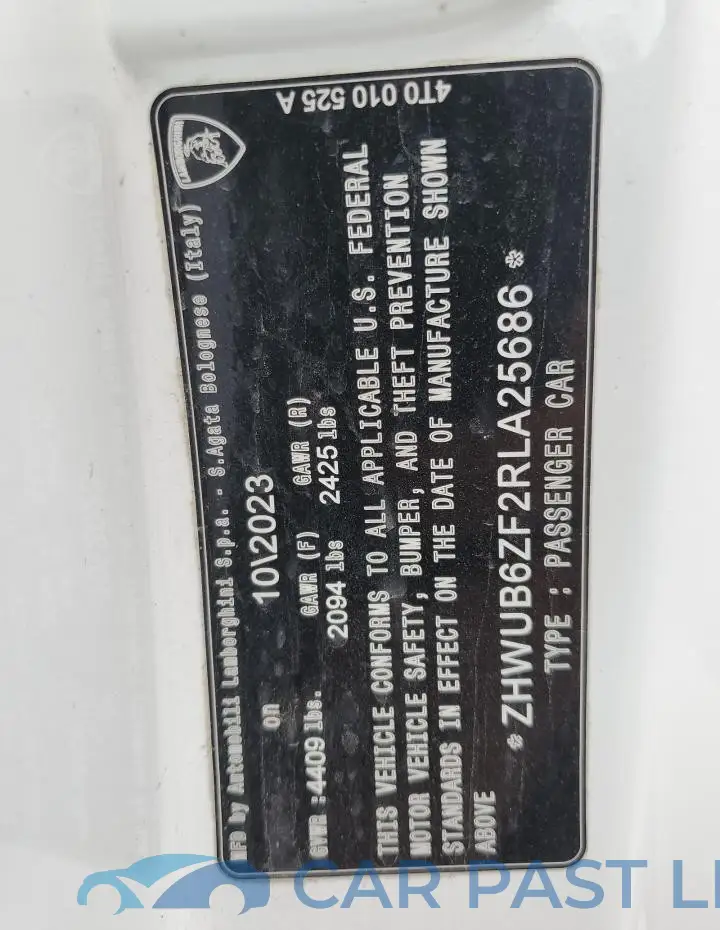 ZHWUB6ZF2RLA25686# 13