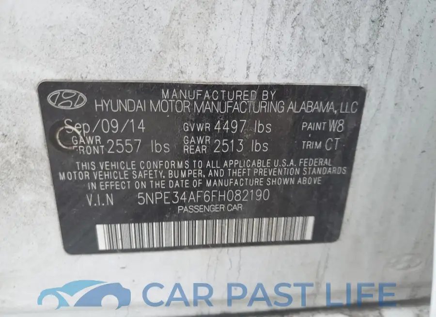 5NPE34AF6FH082190# 12
