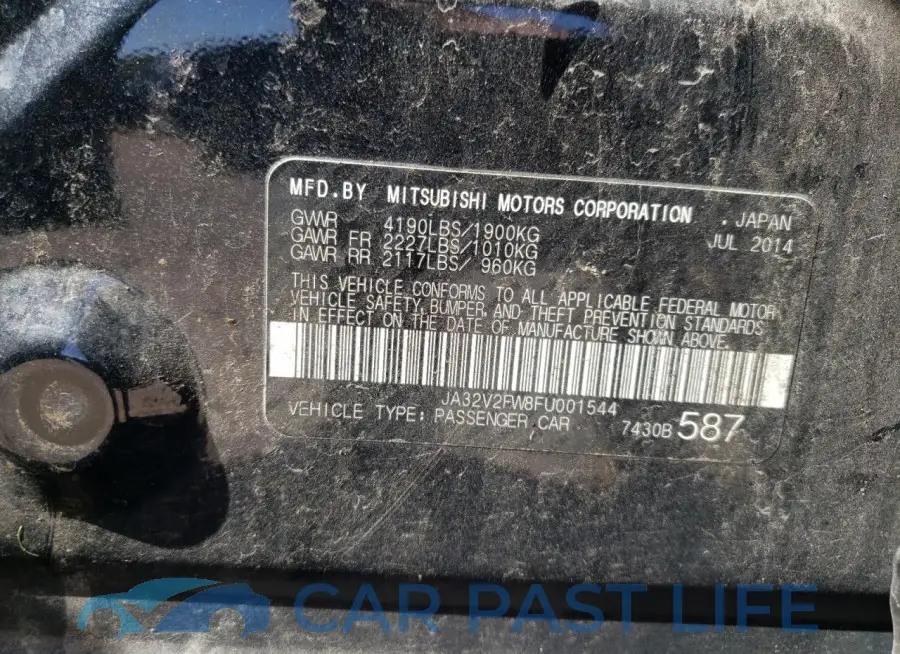 JA32V2FW8FU001544# 12