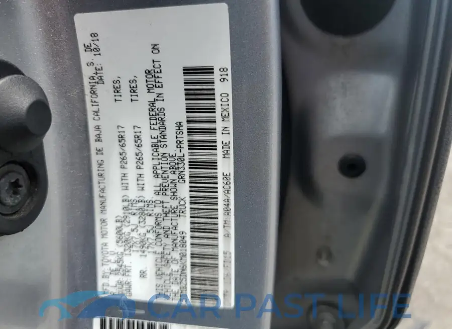 3TMBZ5DN6KM018049# 12