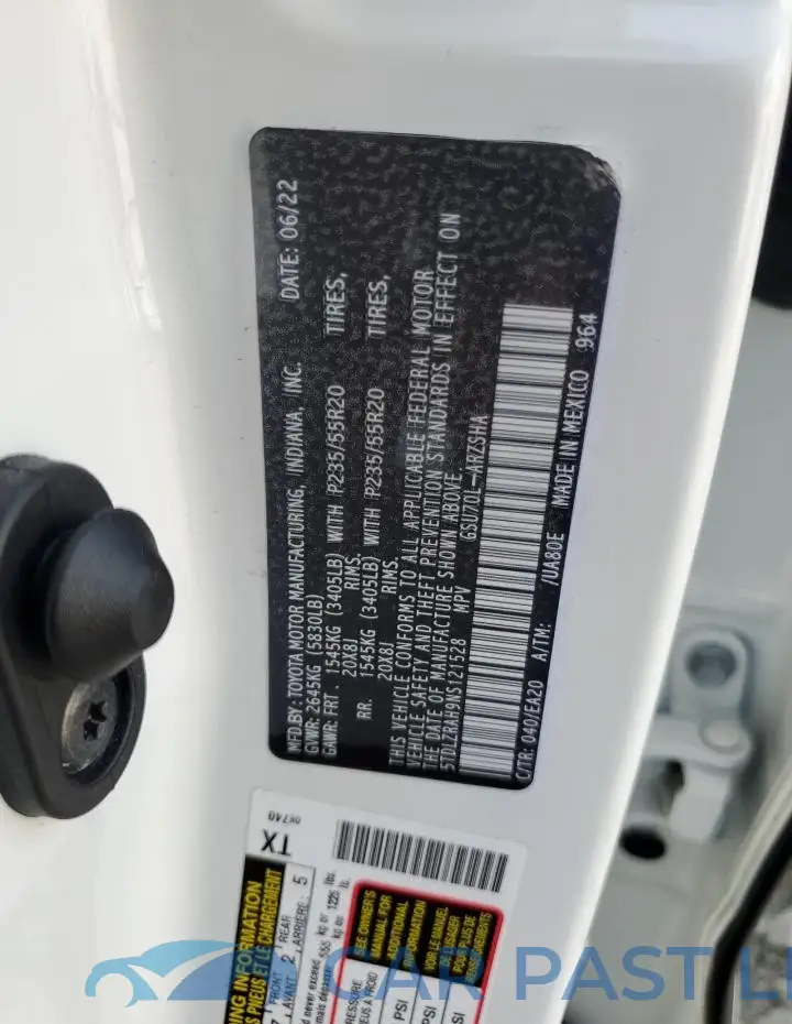 5TDJZRBH5MS134362# 14