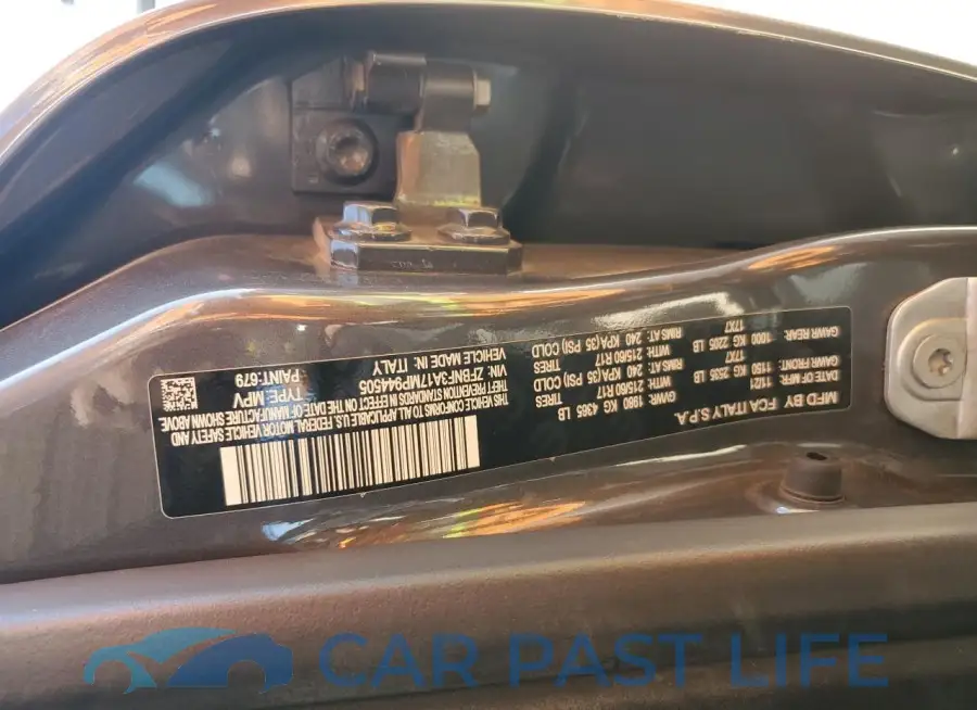 ZFBNF3A17MP944505# 12