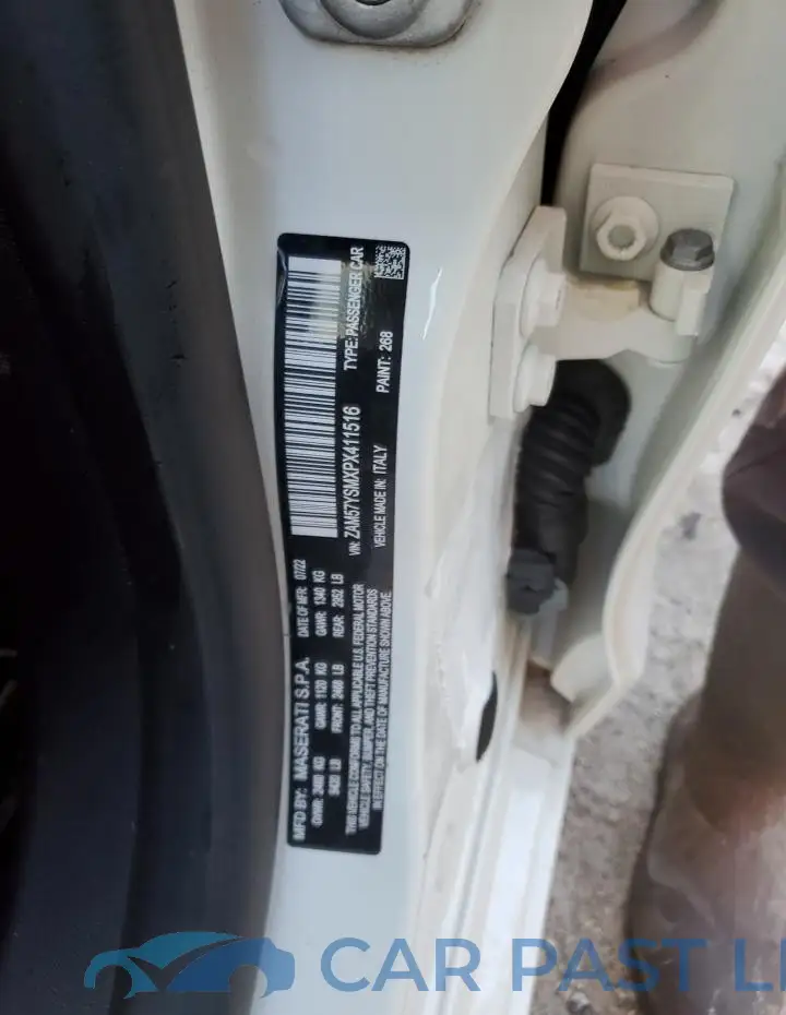 ZAM57YSMXPX411516# 13