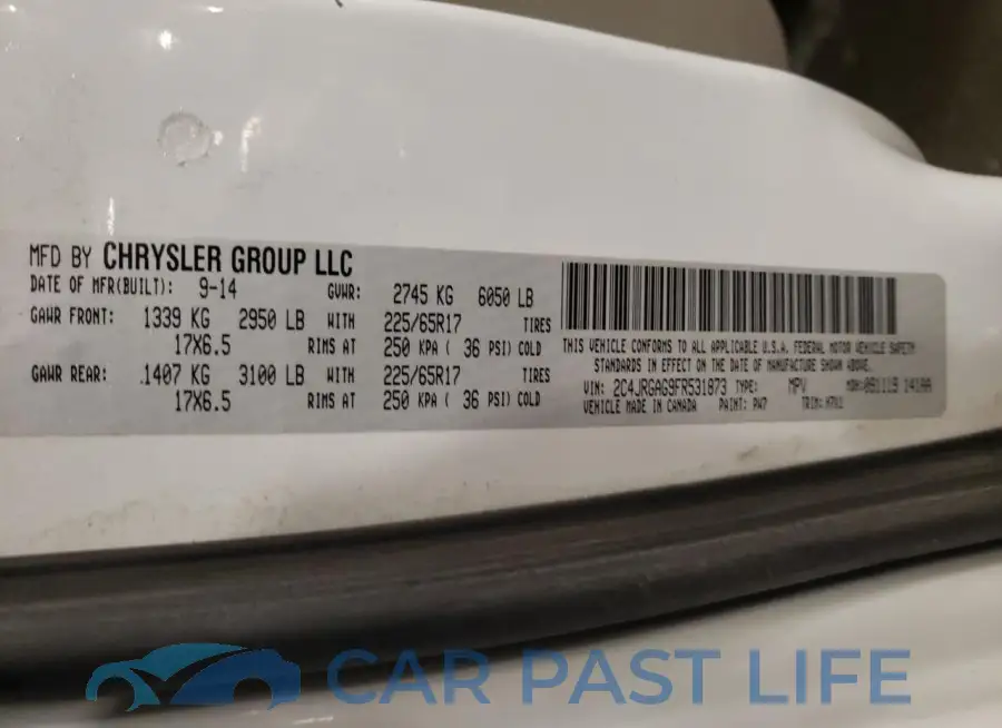 2C4JRGAG9FR531873# 13