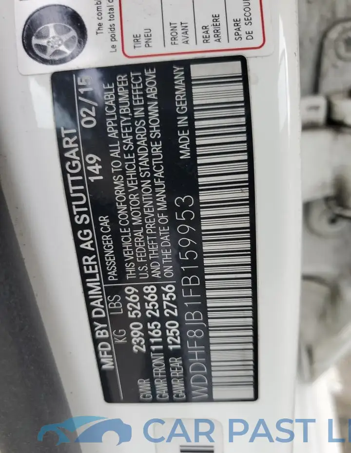 WDDHF8JB1FB159953# 12