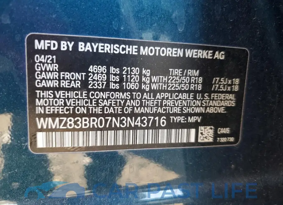 WMZ83BR07N3N43716# 12