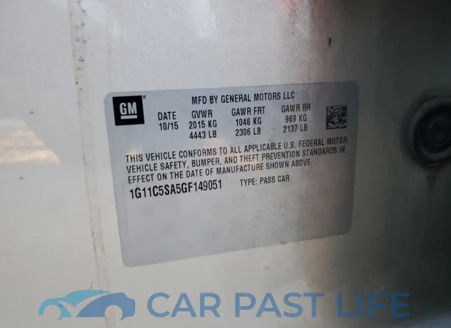 1G11C5SA5GF149051# 12