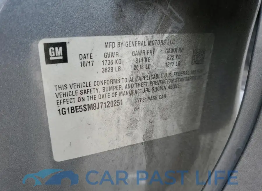 1G1BE5SM8J7120251# 12