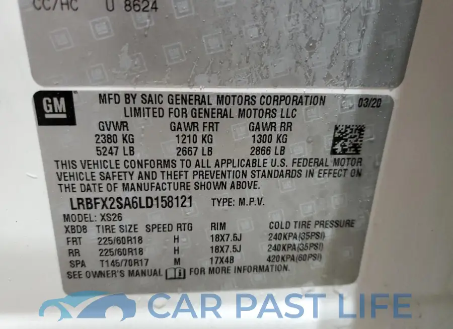 LRBFX2SA6LD158121# 13