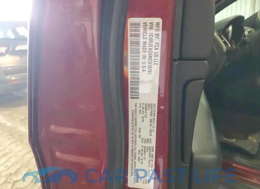 1C4RJEAG6MC819791# 13