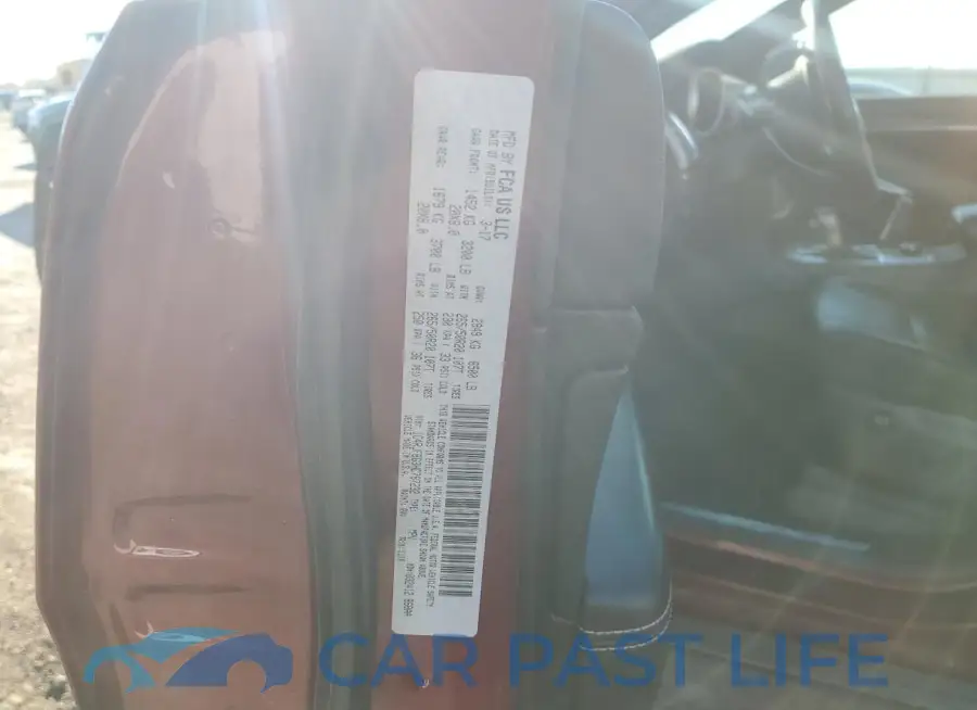 1C4RJFBG3HC787232# 13