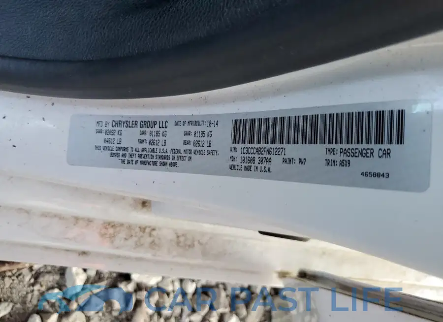 1C3CCCAB2FN612271# 12