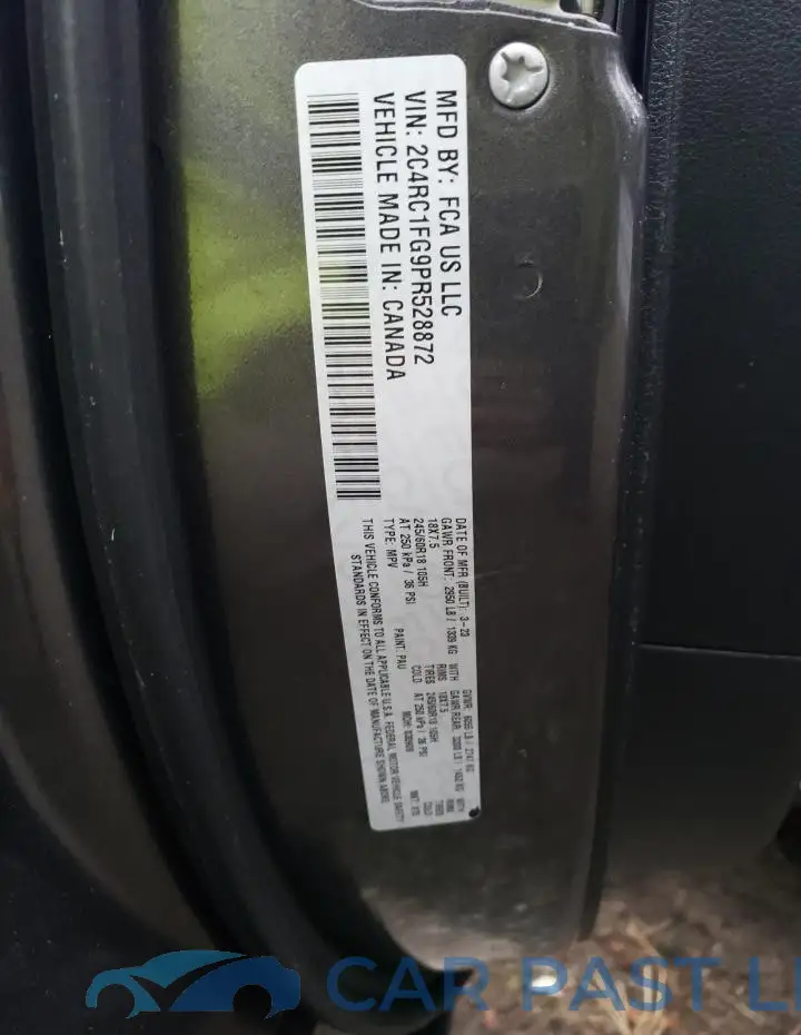 2C4RC1FG9PR528872# 13