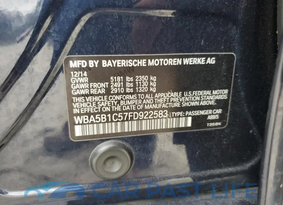 WBA5B1C57FD922583# 13