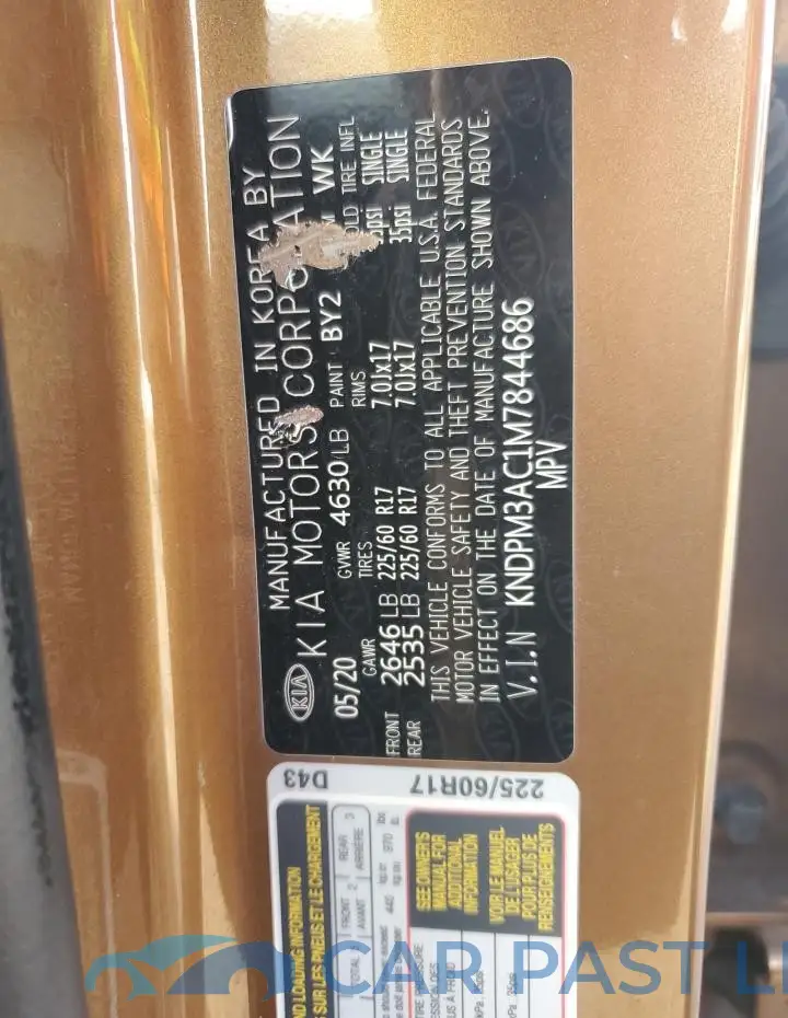 KNDPM3AC1M7844686# 13