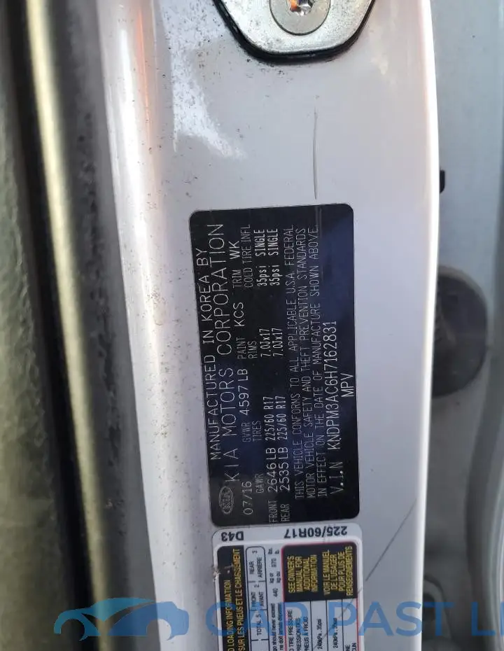 KNDPM3AC6H7162831# 13