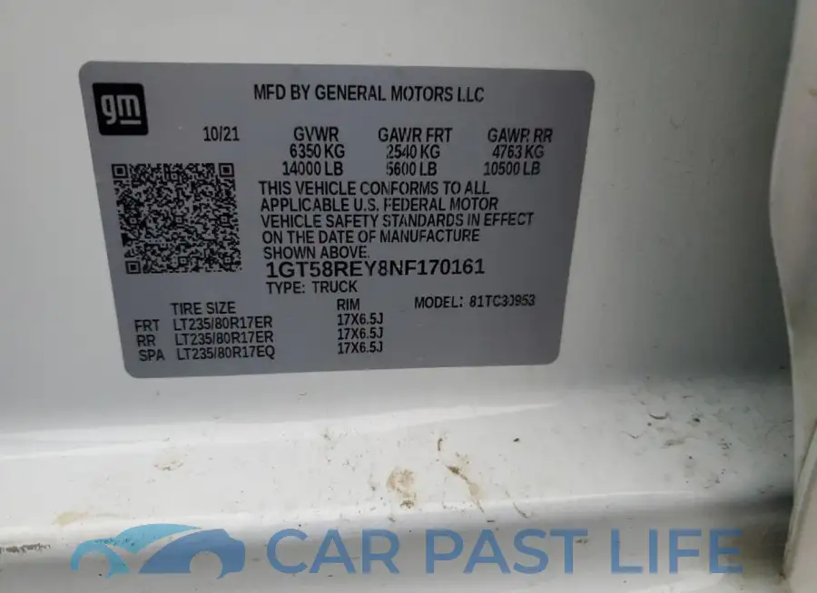 1GT58REY8NF170161# 14