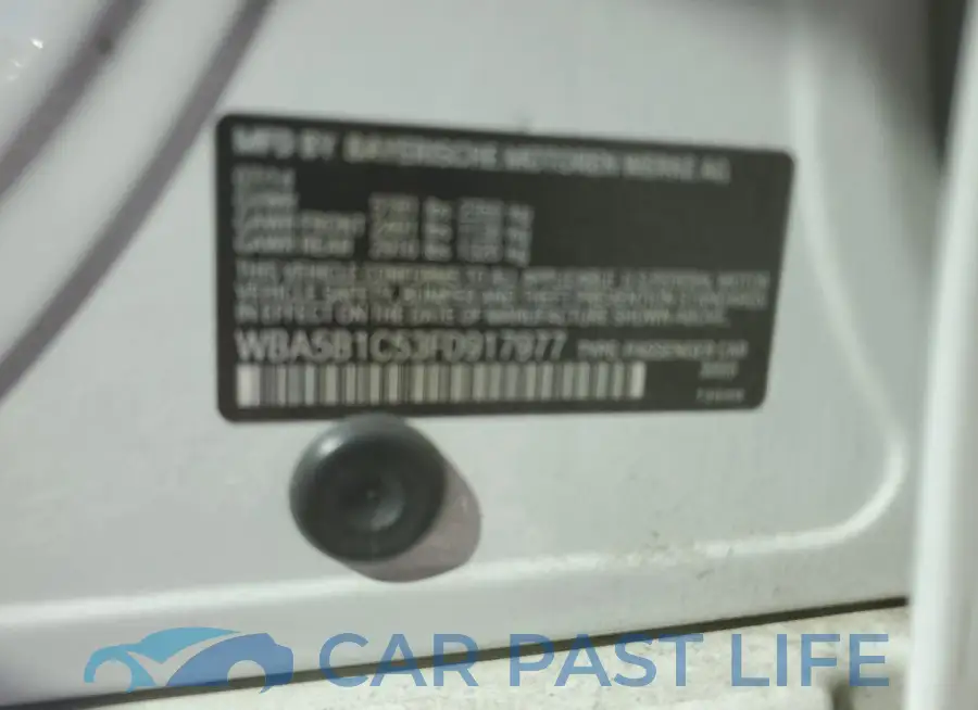 WBA5B1C53FD917977# 13