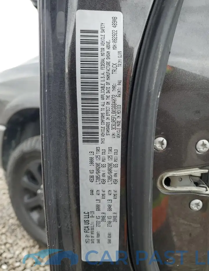 3C6UR5FL6KG664072# 14
