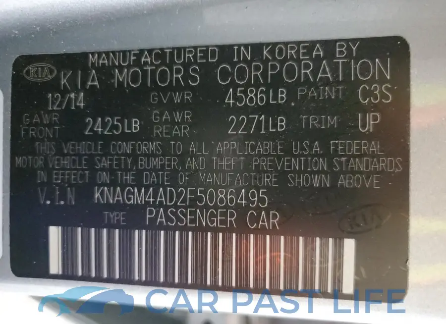 KNAGM4AD2F5086495# 12