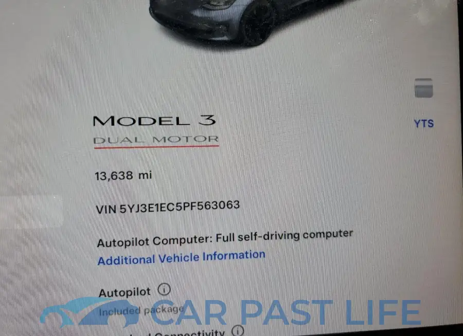 5YJ3E1EC5PF563063# 9