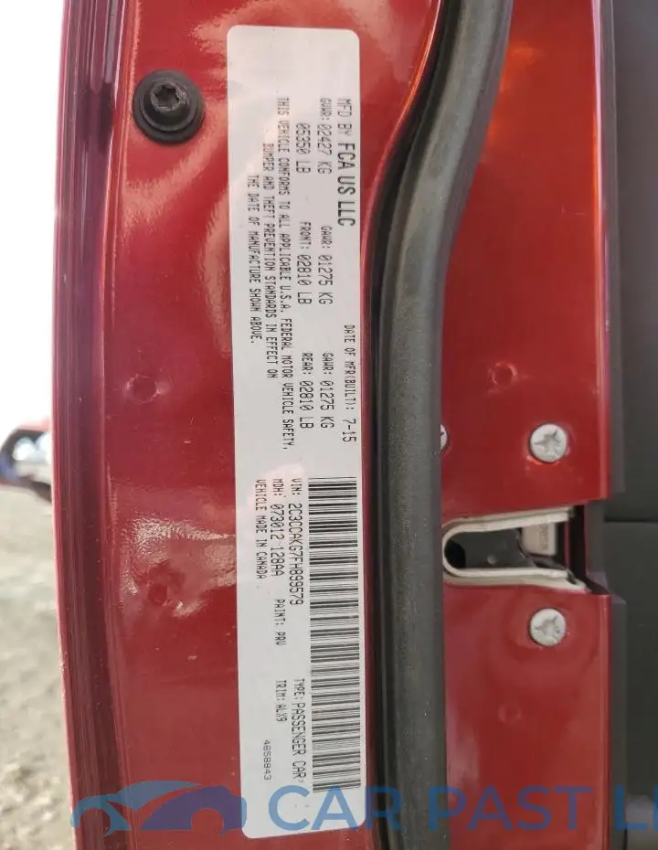 2C3CCAKG7FH899579# 12