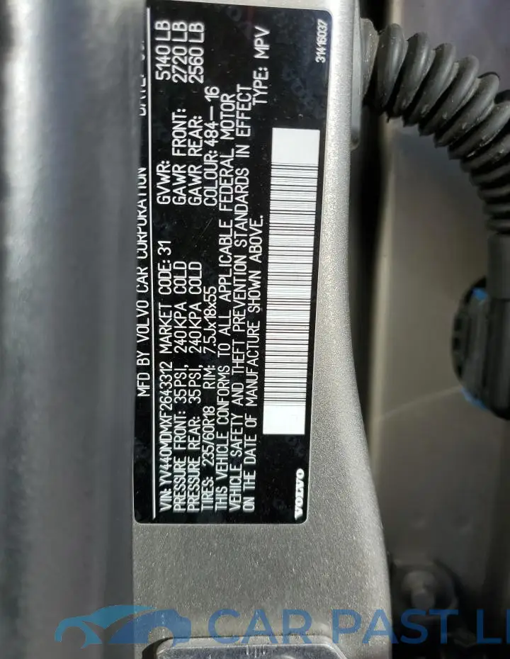 YV440MDMXF2643312# 13