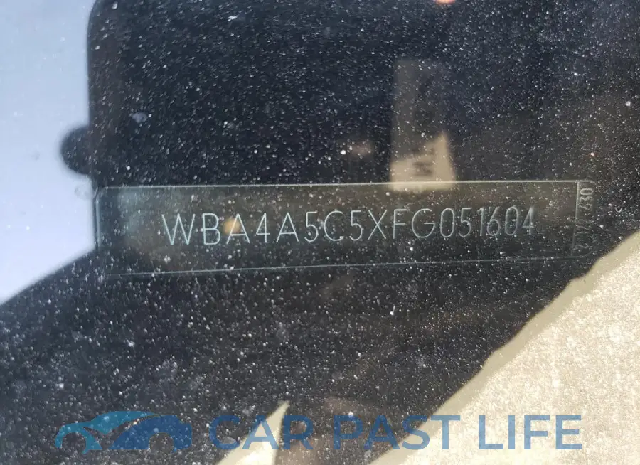 WBA4A5C5XFG051604# 12