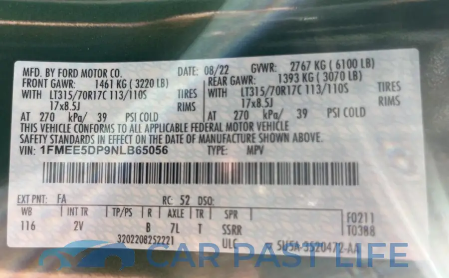 1FMEE5DP9NLB65056# 10
