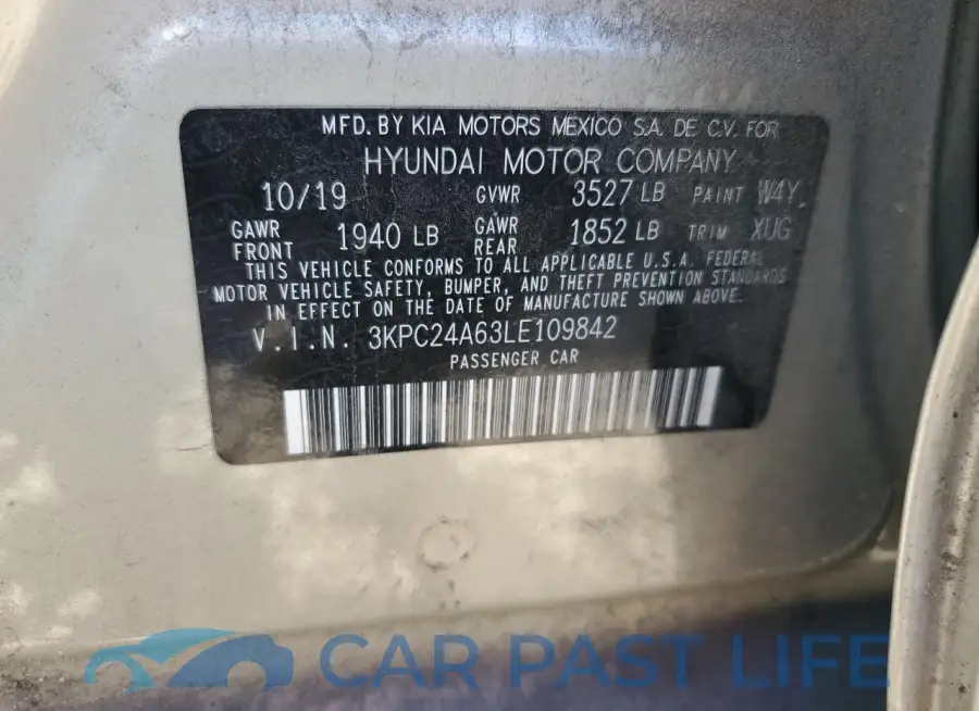 3KPC24A63LE109842# 13