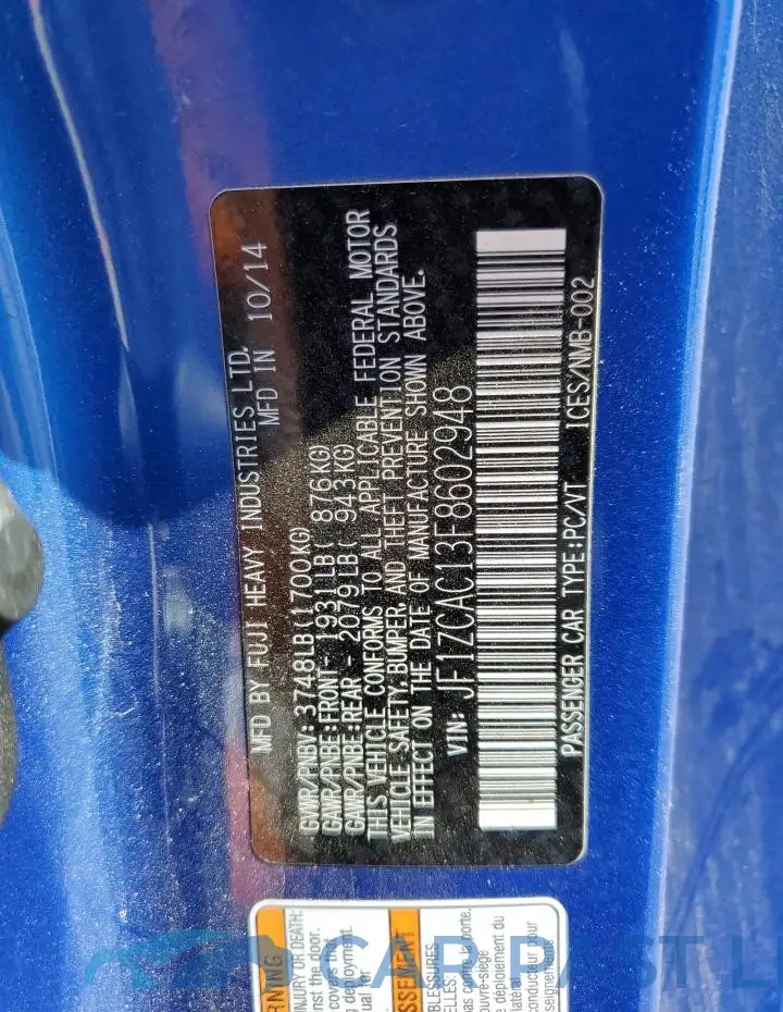 JF1ZCAC13F8602948# 13
