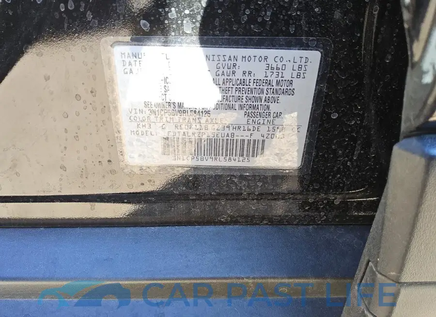 3N1CP5BV9RL584125# 13