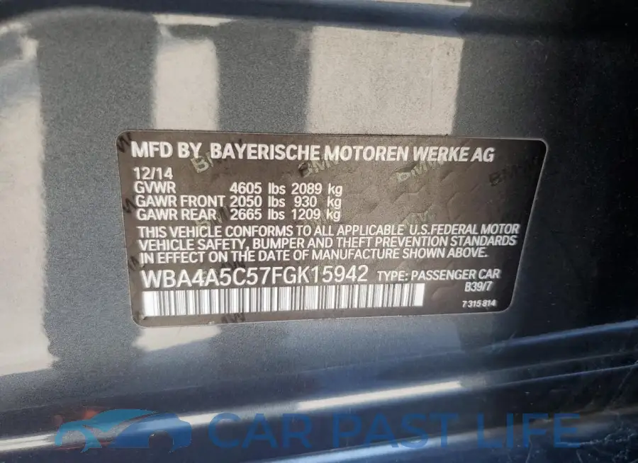 WBA4A5C57FGK15942# 12