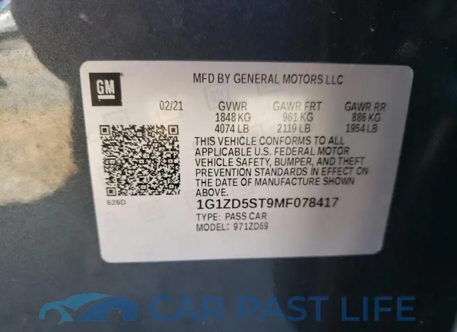 1G1ZD5ST9MF078417# 12