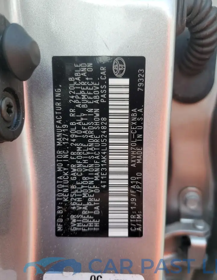 4T1E31AK4LU524828# 12