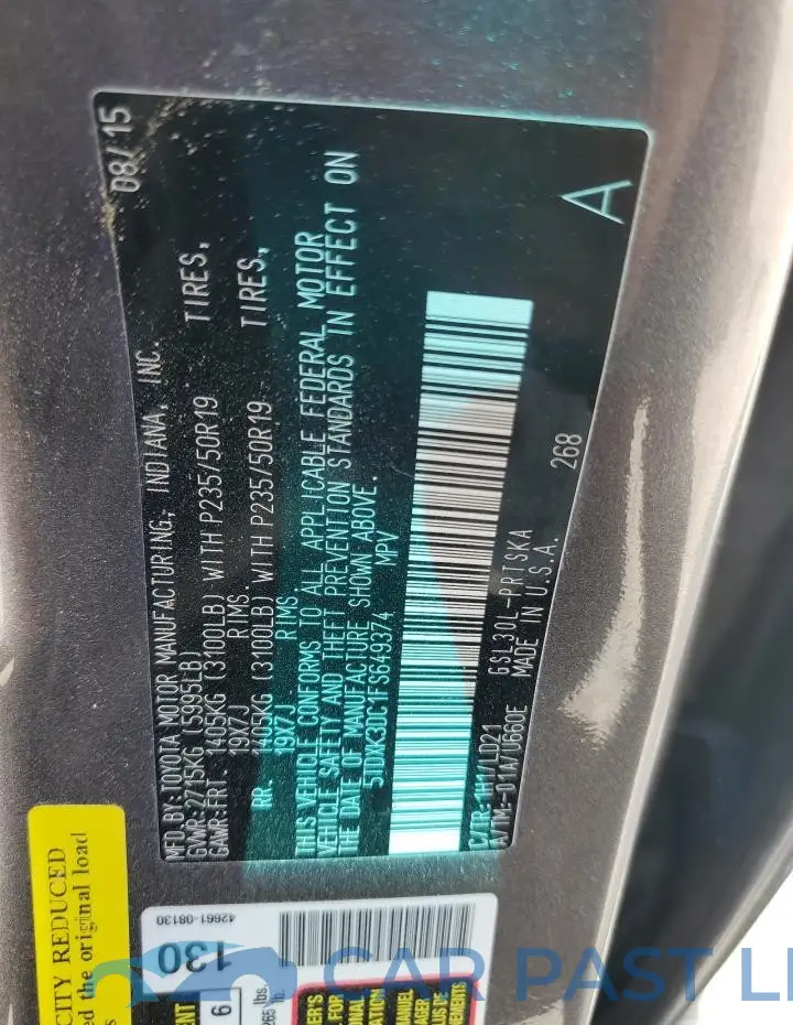 5TDXK3DC1FS649374# 14