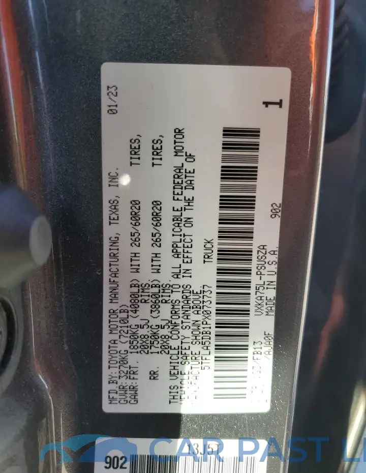 5TFLA5DB1PX073737# 13