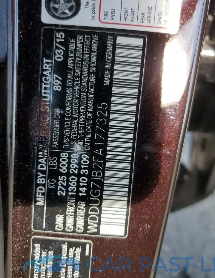 WDDUG7JB2FA177325# 12