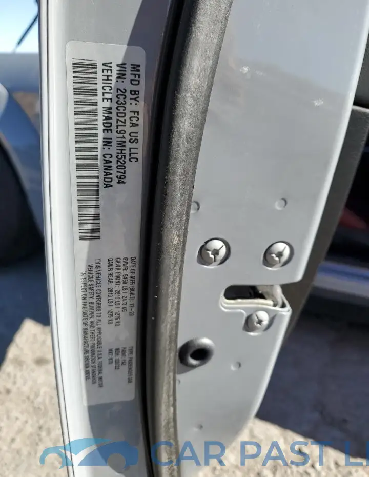 2C3CDZL91MH520794# 12