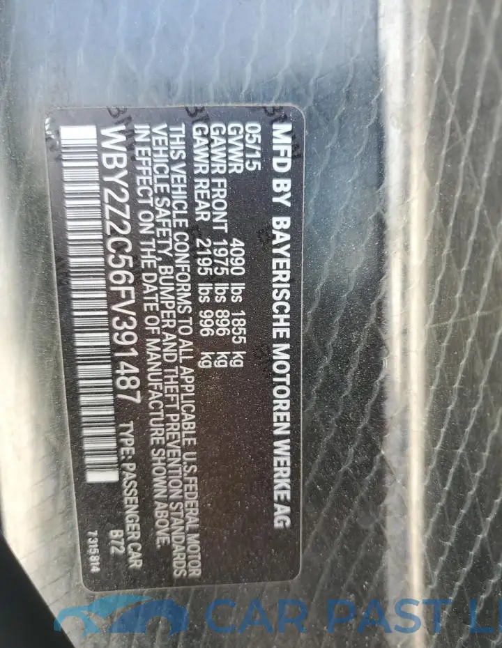 WBY2Z2C56FV391487# 13