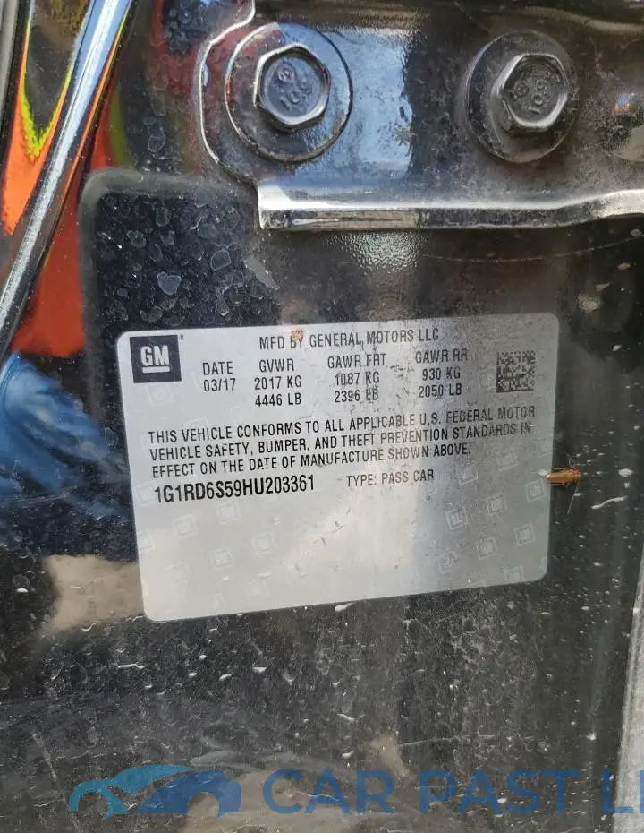 1G1RD6S59HU203361# 13