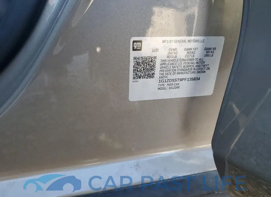 1G1ZD5ST9PF135834# 12