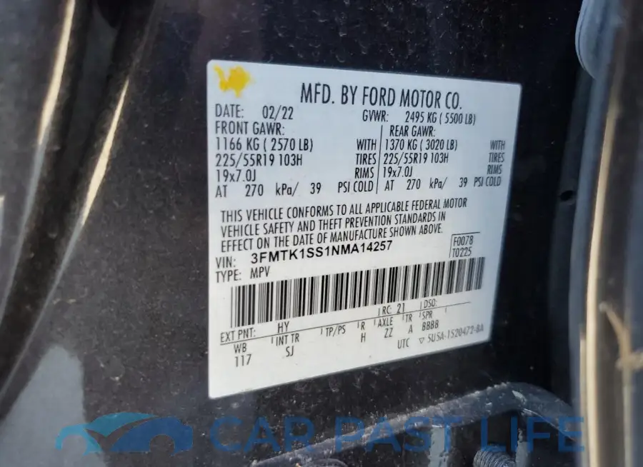 3FMTK1SS1NMA14257# 13