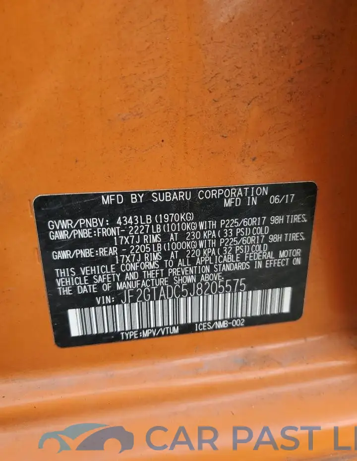 JF2GTADC5J8205575# 13
