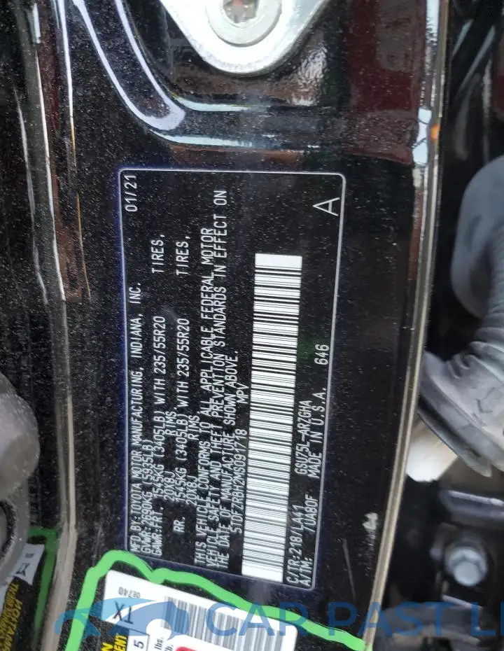 5TDFZRBH2MS091718# 14