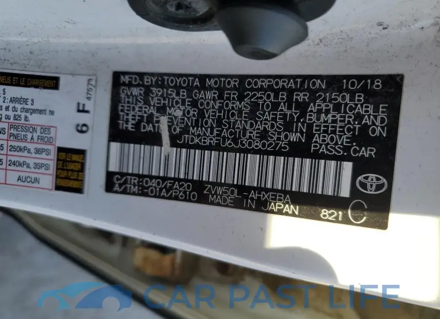 JTDKBRFU6J3080275# 12